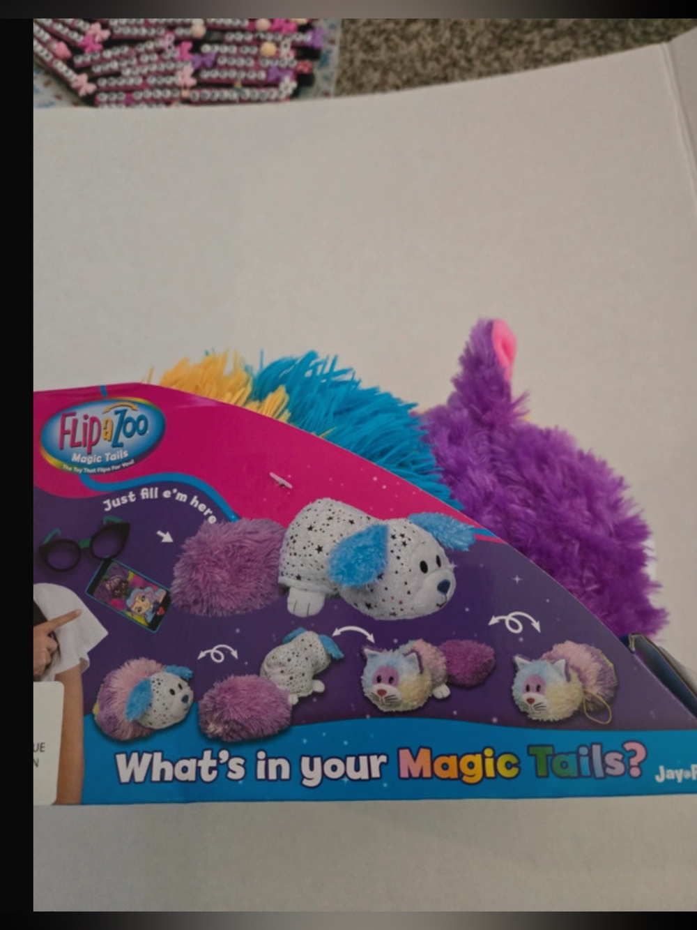 HipZoo Plush Magic Tails Stuffed animal - Picture 7 of 10